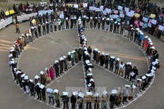 Biểu tượng nhân quyền và công lý (Ảnh minh họa: AFP/TTXVN)