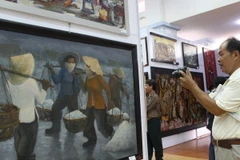 Khai mạc Triển lãm mỹ thuật khu vực Nam miền Trung và Tây Nguyên
