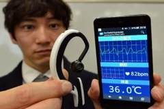 Nhật phát minh máy tính đeo tai, điều khiển bằng chớp mắt