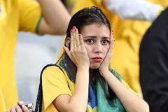[Photo] Cả Brazil rơi lệ khi chứng kiến thất bại của đội nhà