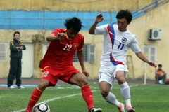 Tuyển Việt Nam hòa nhạt nhòa trước Sinh viên Hàn Quốc.