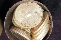 Phát hiện kho báu 10 triệu USD trên khu đất gia đình