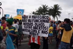 Tường trình từ trong "tâm bão" biểu tình chống World Cup