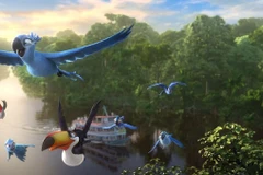 "Rio 2": Bữa tiệc âm nhạc và sắc màu của Amazon