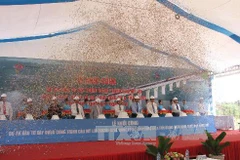 Toàn cảnh lễ khởi công . Ảnh: Minh Trí - TTXVN