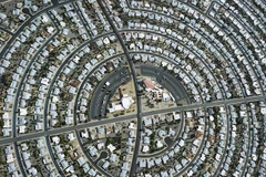 Những bức ảnh kỳ thú của các khu nhà ngoại ô nước Mỹ