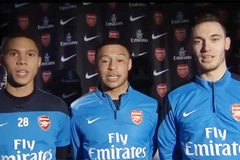 Cầu thủ Arsenal chúc năm mới người hâm mộ Việt