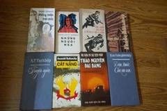 Một số cuốn sách sẽ được giới thiệu tại "Không gian sách cũ Hà Nội tháng 11." (Ảnh: BTC)