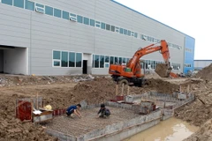 Một công ty Singapore xây dựng nhà máy thứ 2 tại Việt Nam. (Ảnh: Danh Lam/TTXVN)