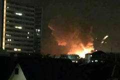 Hiện chưa có thông tin về thương vong cũng như nguyên nhân gây ra vụ việc. (Ảnh: sputniknews.com)