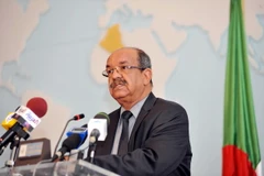 Bộ trưởng Ngoại giao Algeria Abdelkader Messahel. (Nguồn: Điệp Phương)