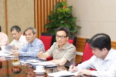 Phó Thủ tướng Vũ Đức Đam phát biểu. (Ảnh: Lâm Khánh/TTXVN)