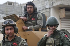 Lực lượng quân đội Thổ Nhĩ Kỳ. (Nguồn: AP)