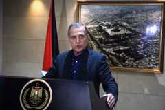 Ông Nabil Abu Rudeineh, phụ tá của Tổng thống Palestine. (Nguồn: timesofisrael)