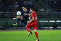 Việt Nam sẽ xây chắc ngôi đầu nếu đánh bại Thái Lan. (Ảnh: Trọng Đạt/TTXVN)