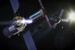 Nhật Bản sẽ hợp tác kỹ thuật với Mỹ trong dự án xây dựng một trung tâm trên quỹ đạo. (Nguồn: Kyodo)