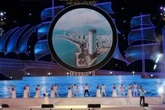 Bế mạc Festival Biển Nha Trang-Khánh Hòa 2019. (Ảnh: Phan Sáu/TTXVN)
