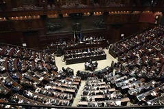 Toàn cảnh một phiên họp của Hạ viện Italy. (Nguồn: AFP/TTXVN)