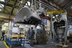 Kinh tế EU bị ảnh hưởng bởi sử giảm tốc của thương mại toàn cầu. (Nguồn: EPA)