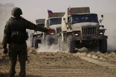 Nga cùng các nước tham gia tập trận. (Nguồn: asiaplustj)