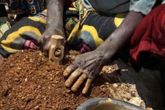 Người dân đào vàng ở CHDC Congo. (Nguồn: Getty Images)