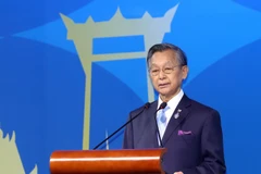 Chủ tịch Hạ viện Thái Lan Chuan Leekpai. (Ảnh: Trọng Đức/TTXVN)