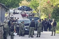 Khu vực xảy ra vụ đấu súng. (Nguồn: lasillarota)