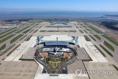 Hàn Quốc đầu tư mở rộng sân bay Incheon. (Nguồn: Yonhap)