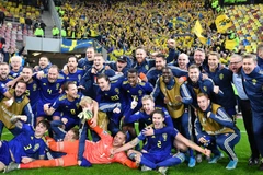 Đội tuyển Thụy Điển giành vé dự vòng chung kết Euro 2020. (Nguồn: Getty Images)