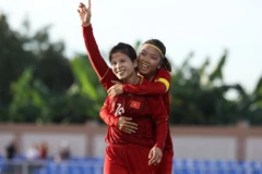 [Photo] Đội tuyển nữ Việt Nam chia điểm với Thái Lan ở trận ra quân