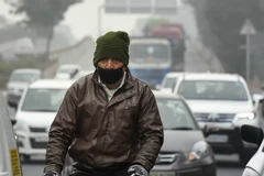 Nhiệt độ ở thủ đô New Delhi có thời điểm xuống còn 2,4 độ. (Nguồn: news18)