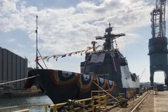 Tàu khu trục của Philippines. (Nguồn: inquirer)