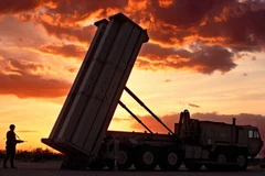 Hệ thống phòng thủ tên lửa THAAD có thể là "quân bài" mà ông Trump đối phó với Trung Quốc. (Ảnh: Getty Images)