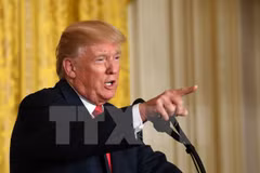 Tổng thống Mỹ Donald Trump. (Nguồn: THX/TTXVN)