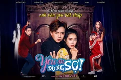 Poster phim Yêu đi đừng sợ. (Ảnh do nhà sản xuất cung cấp)