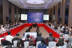 Đối thoại chính sách về “Tăng cường phòng chống lao và lao đa kháng thuốc trong khu vực APEC”. (Ảnh: Văn Điệp/TTXVN)