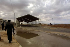 Cửa khẩu biên giới Arar. (Nguồn: AFP)