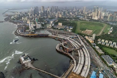 Thành phố Mumbai từ trên cao. (Ảnh: The Wall Street Journal) 