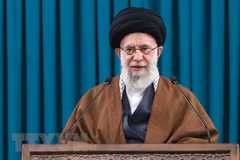 Lãnh đạo tối cao Iran Ali Khamenei. (Ảnh: AFP/TTXVN) 