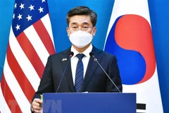 Bộ trưởng Quốc phòng Hàn Quốc Suh Wook. (Nguồn: Yonhap/TTXVN) 