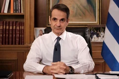 Thủ tướng Hy Lạp Kyriakos Mitsotakis. (Nguồn: primeminister.gr) 