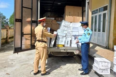 Phát hiện nhiều hàng điện tử, điện máy không rõ nguồn gốc ở Quảng Bình