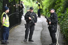 Cảnh sát Anh. (Nguồn: AFP/TTXVN)