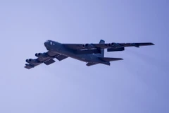Máy bay ném bom B-52 của Mỹ đã bay qua một khu vực thuộc Trung Đông. (Nguồn: United Stae Air Force)