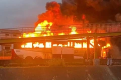 Vụ việc xảy ra sáng 27/10 trên đại lộ ở bang Sao Paulo, miền Đông Nam Brazil. (Nguồn: CNN Brasil)