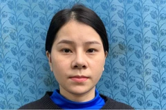  Đối tượng Hoàng Thị Điệp. (Ảnh: TTXVN phát)