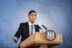 Thủ tướng Anh Rishi Sunak. (Ảnh: AFP/TTXVN)