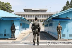 Làng đình chiến Panmunjom (Nguồn: Yonhap)