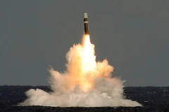 Tên lửa Trident II trong một lần phóng. (Ảnh: Telegraph)