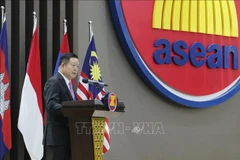 Tổng Thư ký ASEAN Kao Kim Hourn. (Ảnh: Đào Trang/TTXVN) 